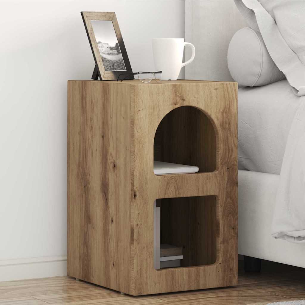 Nachttisch ELST 2 Stk. Artisan-Eiche 29,5 x 33,5 x 50 cm