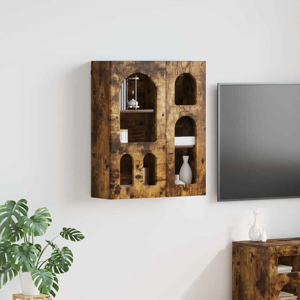 Hängeschrank ELST Räuchereiche 59 x 20 x 71,5 cm Holzwerkstoff