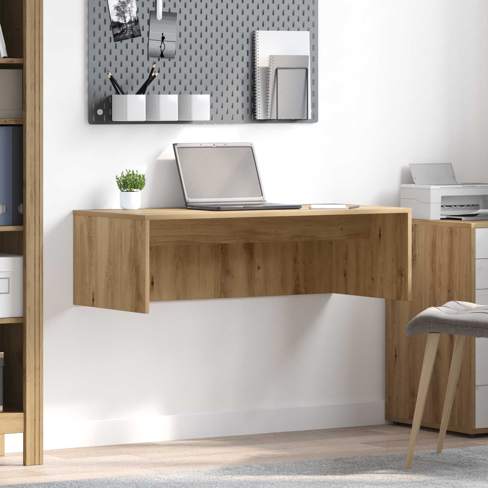 Wandtisch Artisan-Eiche Holzwerkstoff 100 x 45 x 30 cm