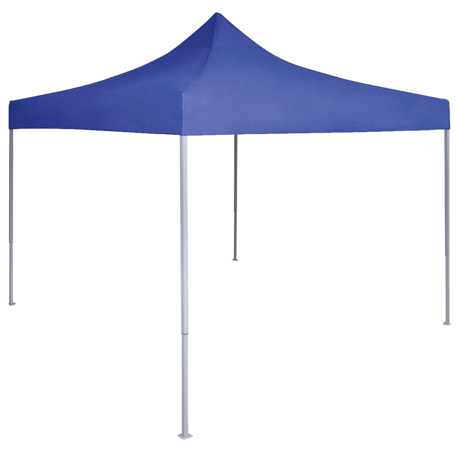 Partyzelt 200 x 200 x 315 cm Blau Oxford-Stoff