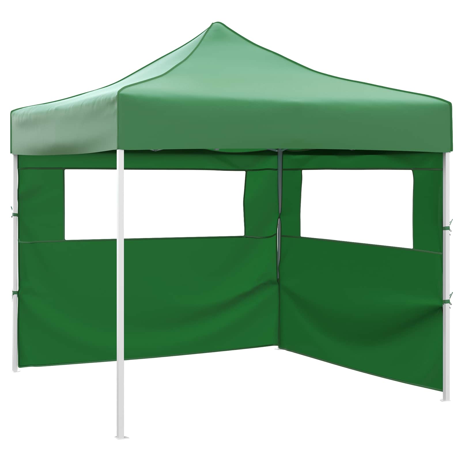 Party-Zelt 292 x 292 x 315 cm Grün Oxford-Stoff
