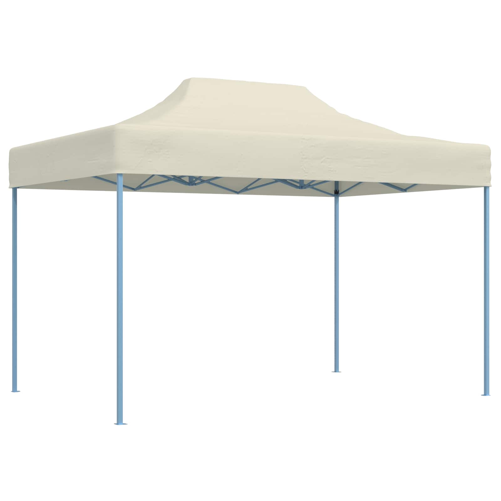 Party-Zelt 280 x 410 x 315 cm Creme Oxford-Stoff