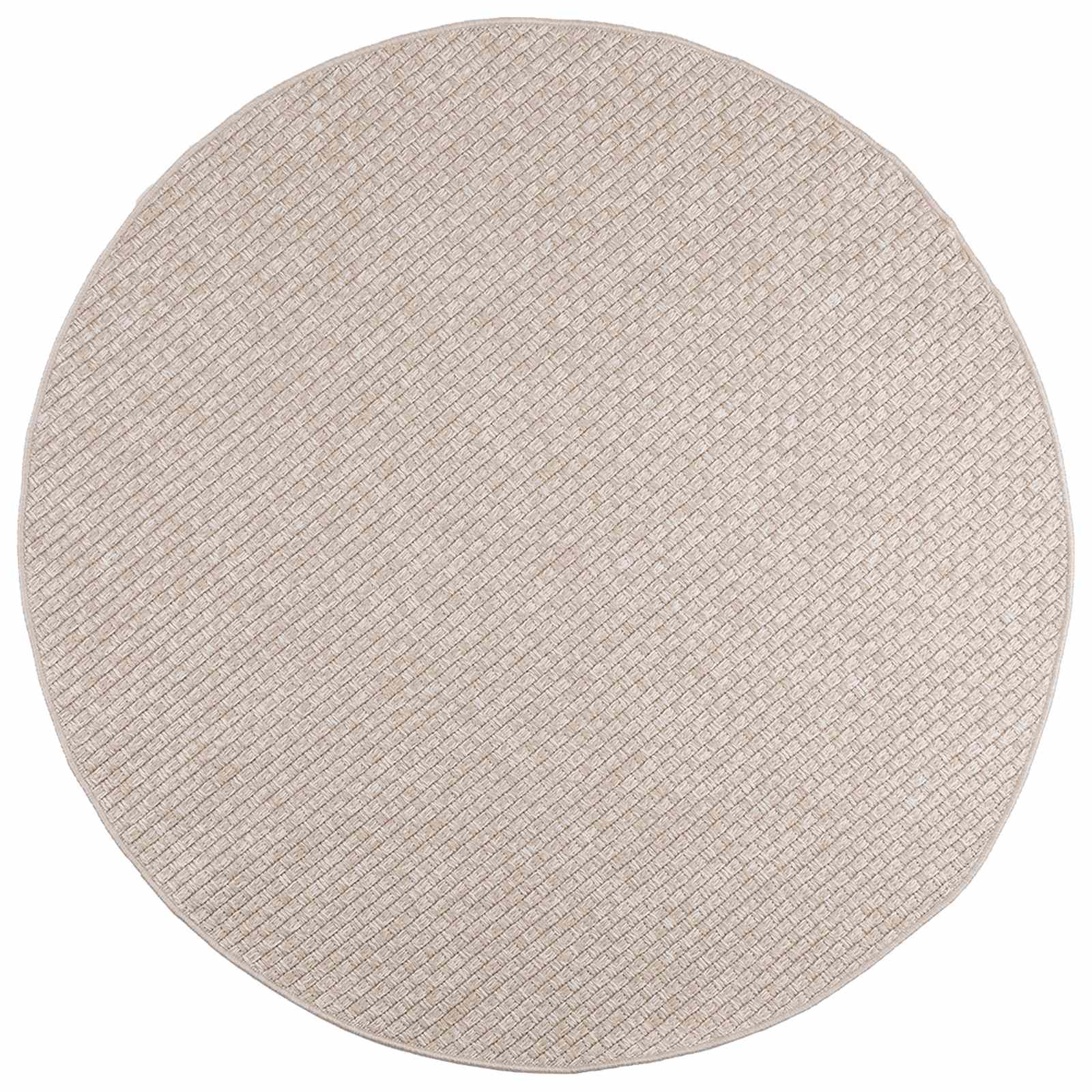 Bereichsteppiche Rund FARO Creme Ø 200 CM Polyester