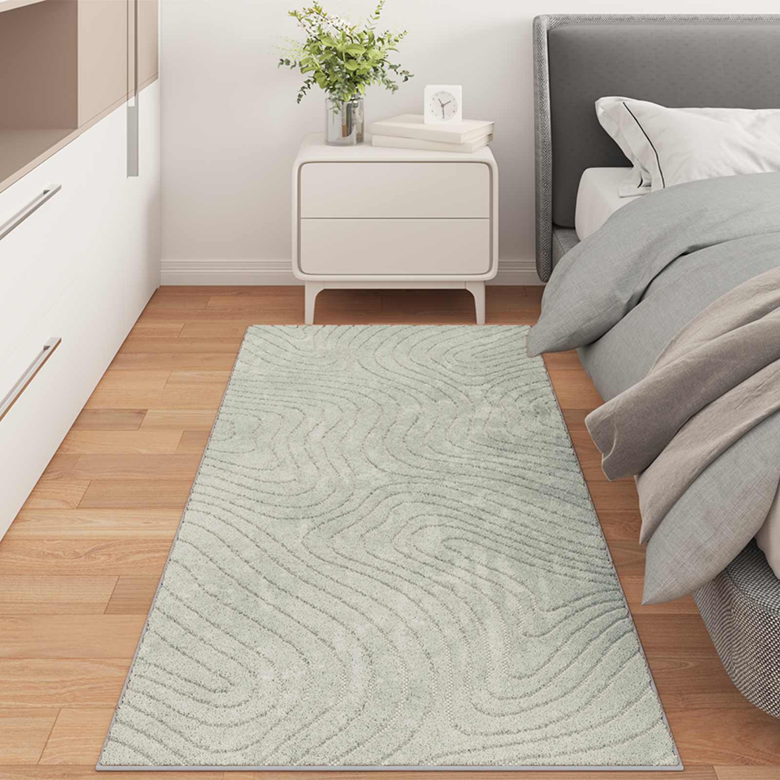 Innen- und Außenteppich PALMERAS Grün 80 x 200 cm Polyester