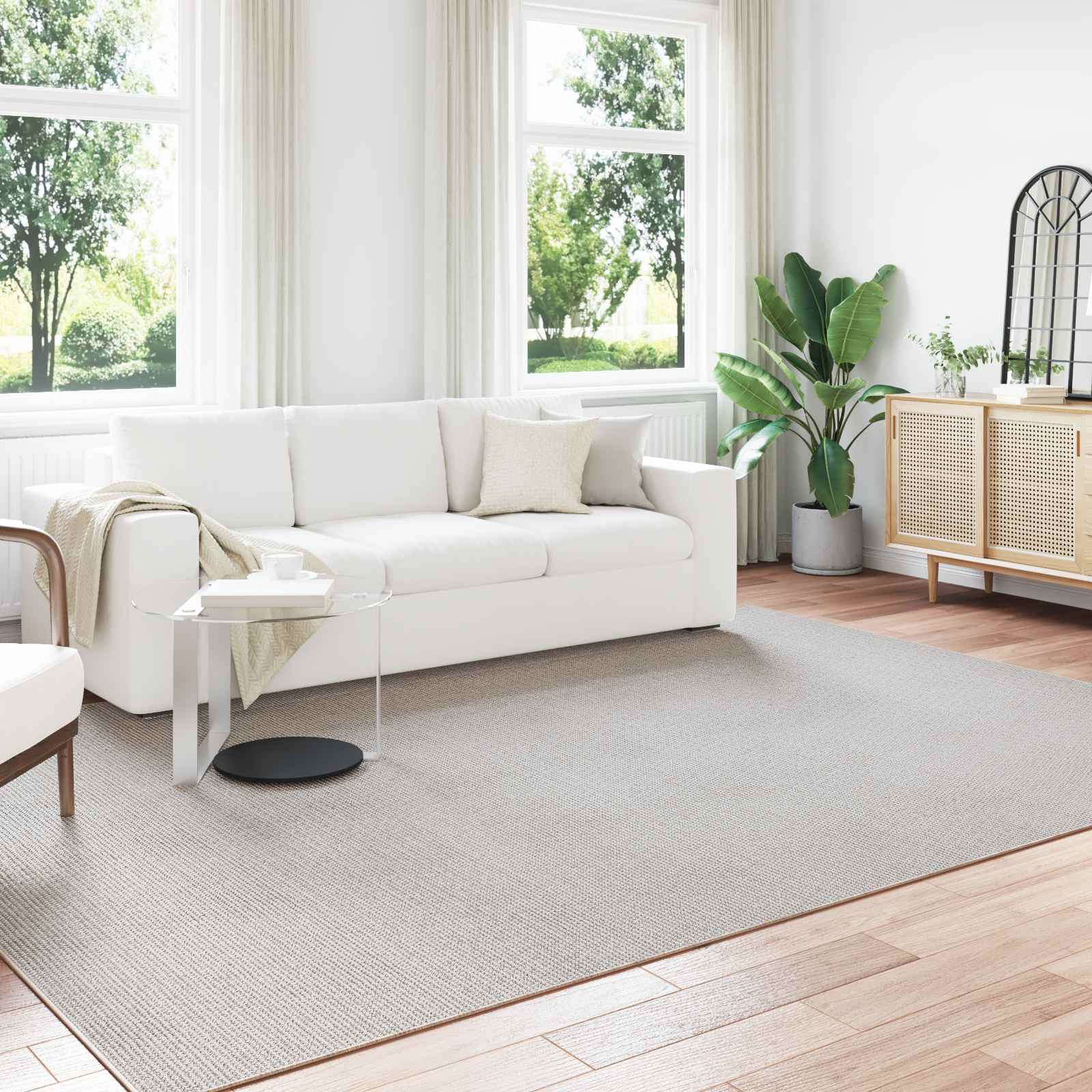 Innenteppich LUGO Creme 340 x 240 cm Polyester