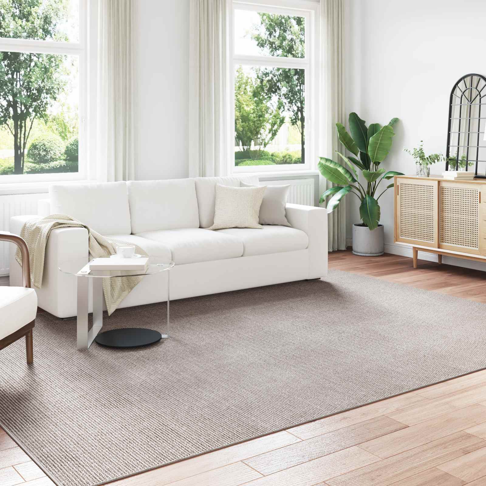 Innenteppich LUGO Taupe 240 x 340 cm Polyester