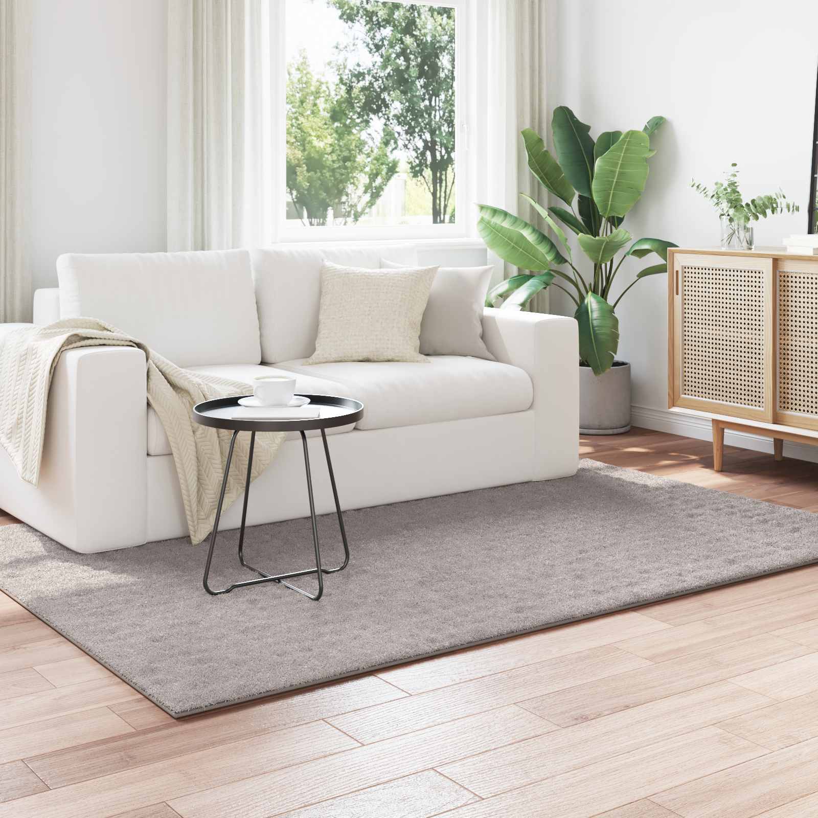 Bereichsteppiche Rechtwinklig SIROLO Sand 170 x 120 cm
