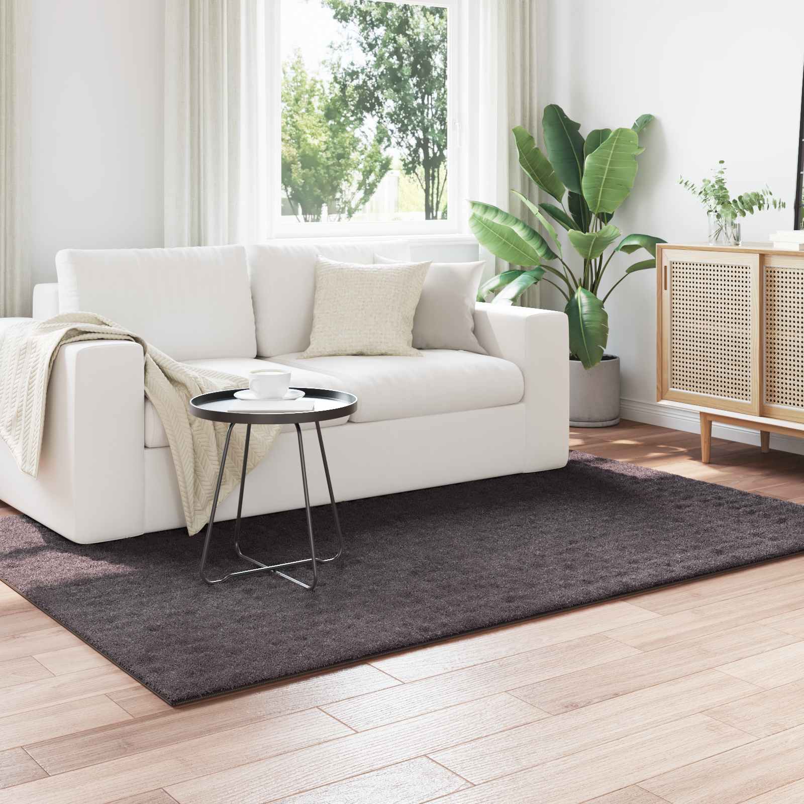 Bereichsteppiche SIROLO Anthrazit 230 x 160 cm Polyester