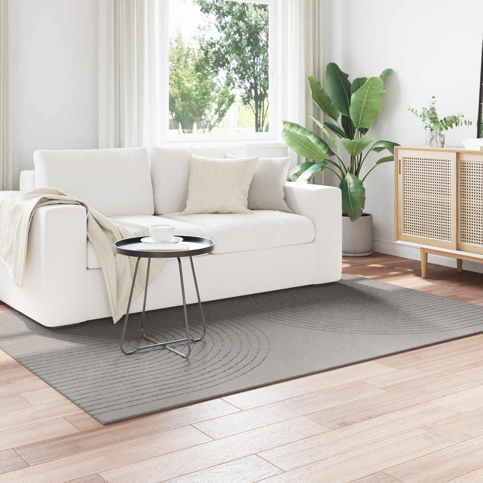 Innenteppich GALATI Grau 230 x 160 cm Polyester