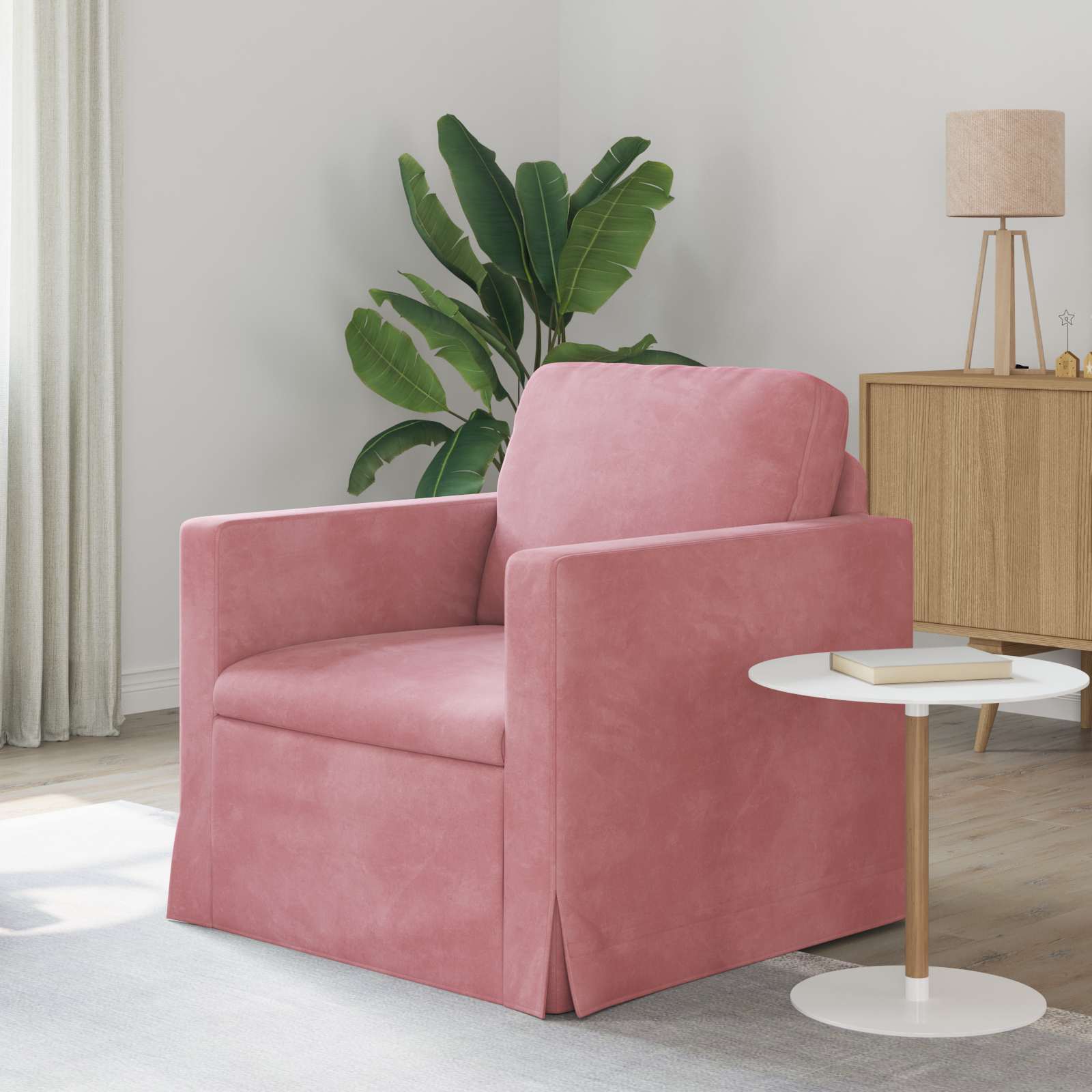 Sofa Rosa 78 x 78 x 80 cm Samt