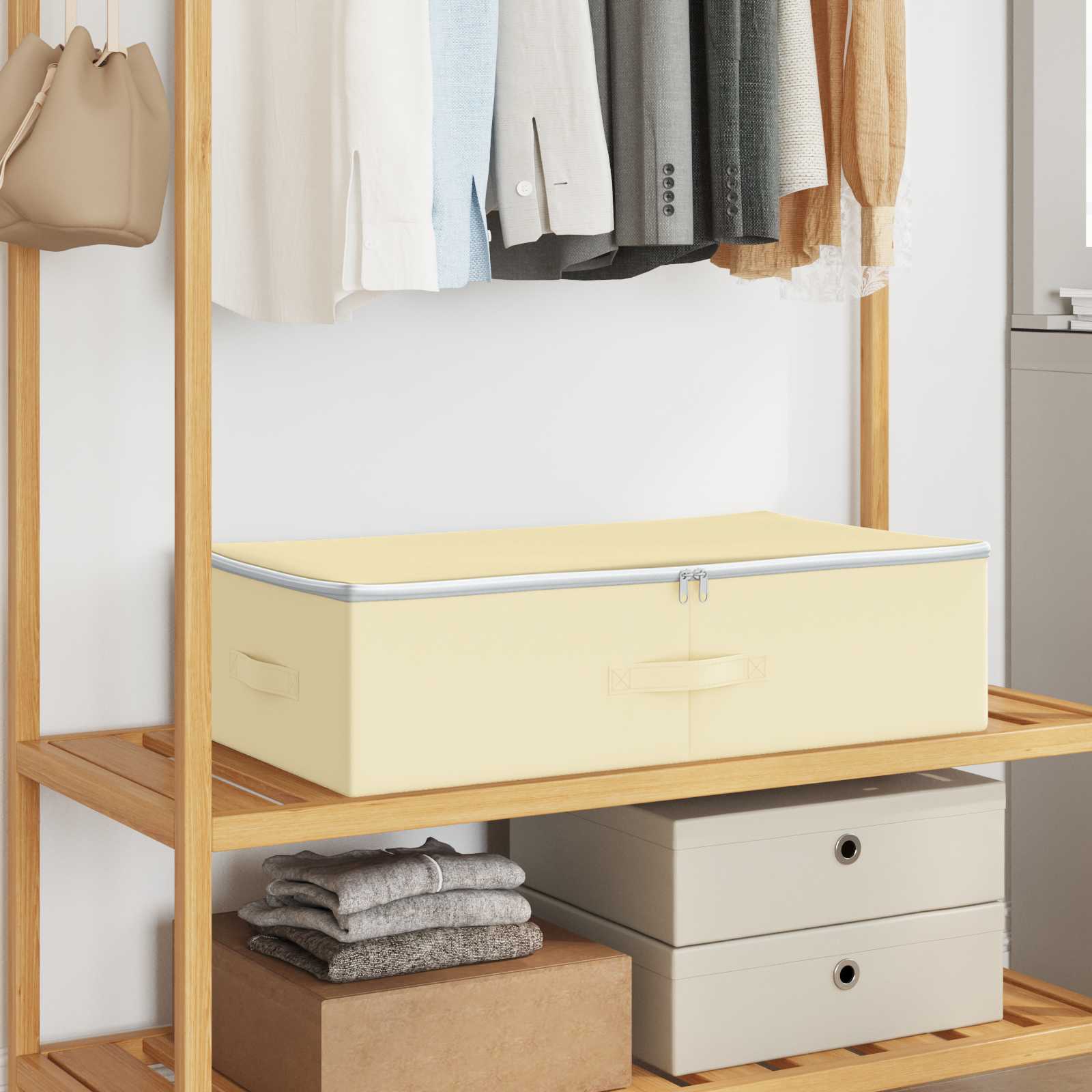 Aufbewahrungsbox 24 stk. Vliesstoff 70 x 40 x 18 cm 50,4 L