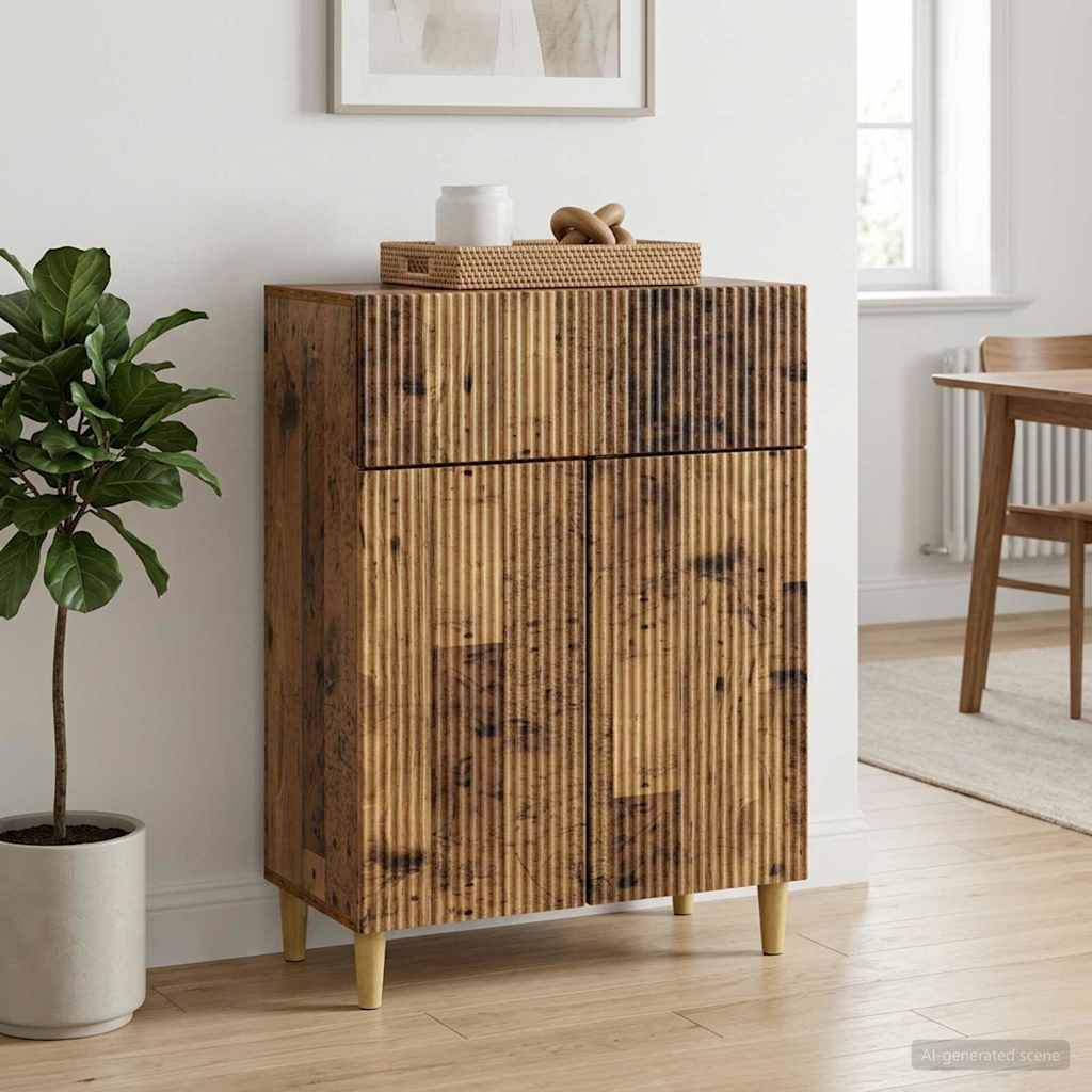 Sideboard Altholz 66 x 34,5 x 90 cm Holzwerkstoff