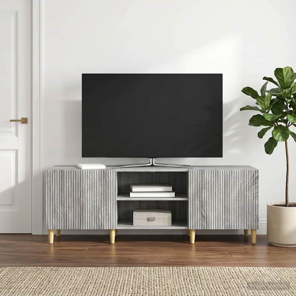 TV-Schränk Graues Sonoma 150 x 31 x 50 cm Holzwerkstoff