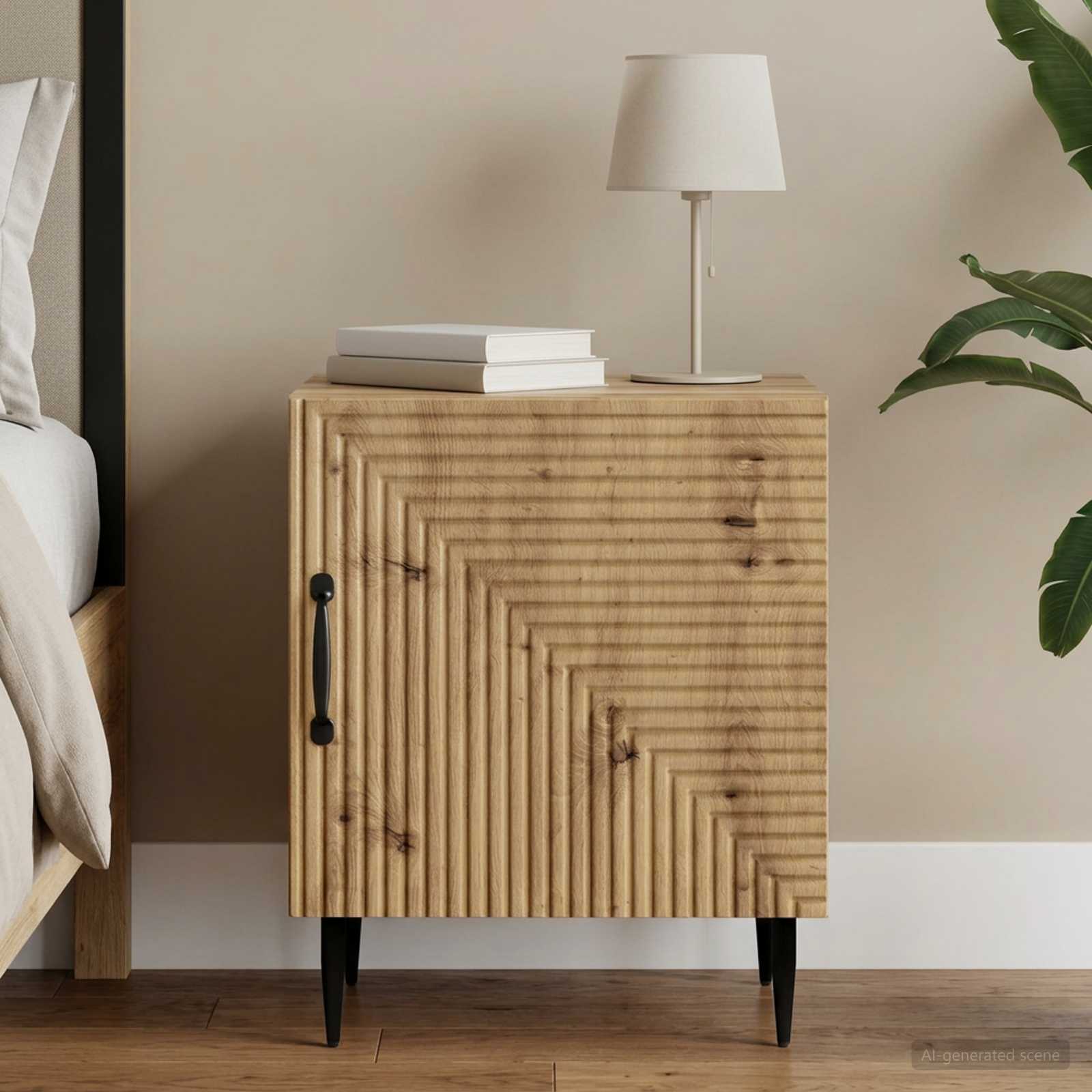Nachttisch Artisan-Eiche 43 x 34,5 x 50 cm Holzwerkstoff