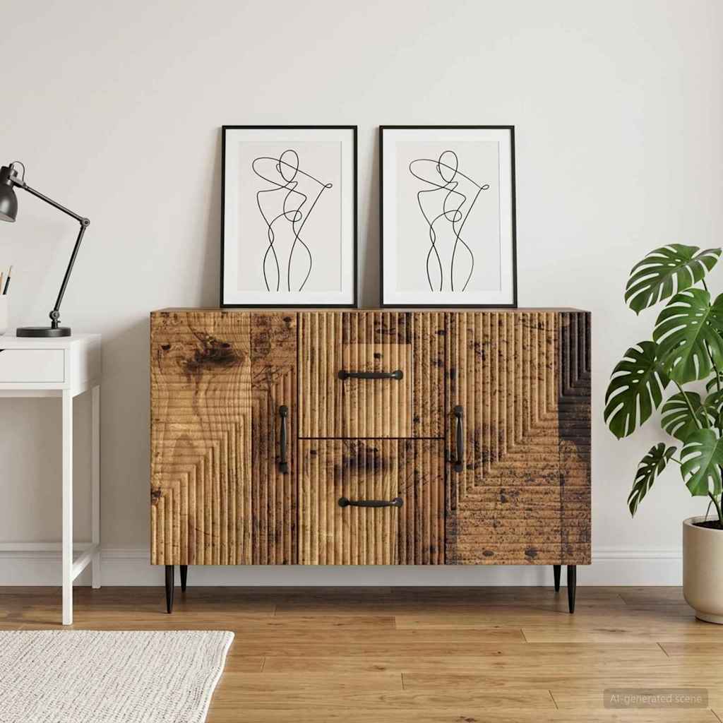 Sideboard Altholz 89 x 34,5 x 60 cm Holzwerkstoff