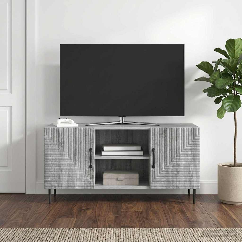 TV-Schränk Graues Sonoma 102 x 34,5 x 50 cm Holzwerkstoff