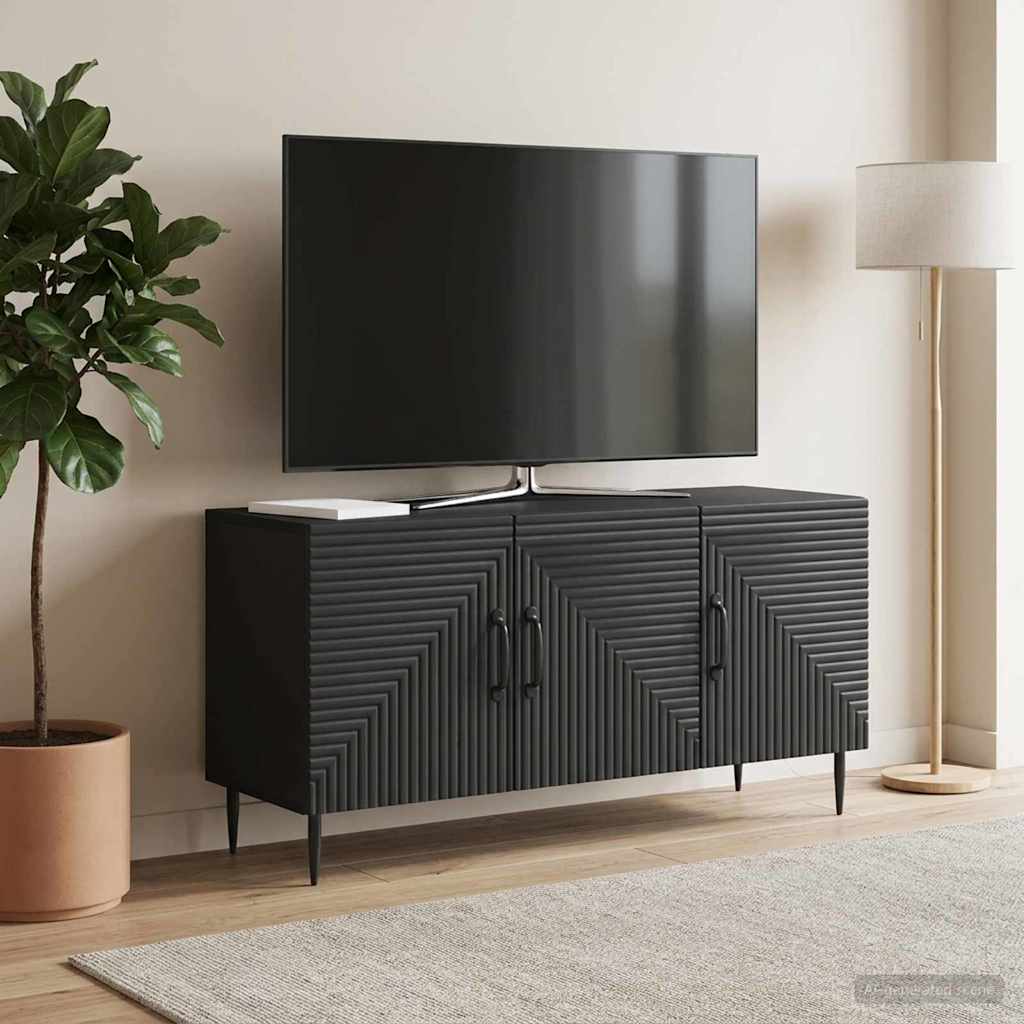 TV-Schränk Schwarz 99 x 34,5 x 50 cm Holzwerkstoff