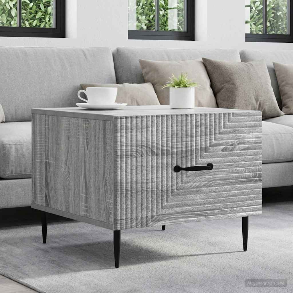 Couchtisch Graues Sonoma 49 x 50 x 40 cm Holzwerkstoff