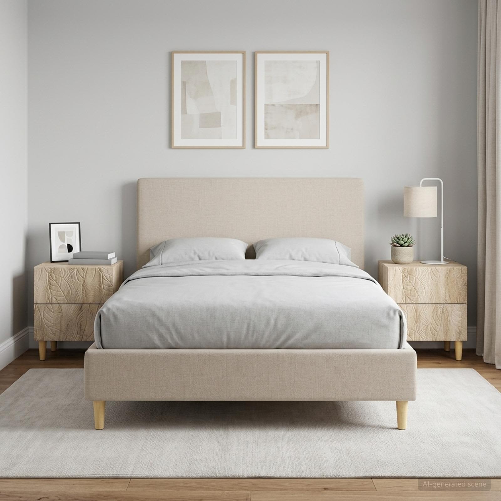 Nachttisch 2 stk. Sonoma-Eiche 43 x 34,5 x 48 cm Holzwerkstoff