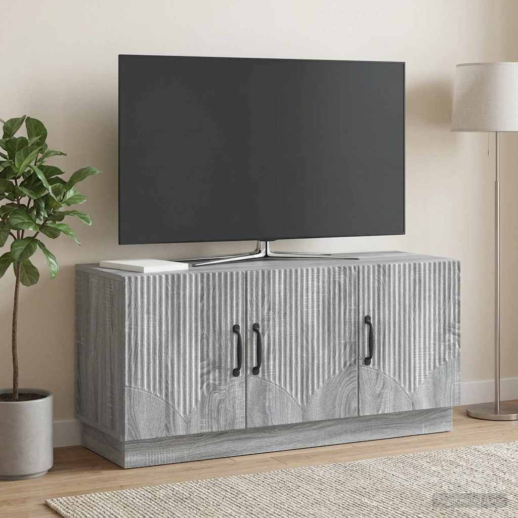 TV-Schränk Graues Sonoma 99 x 34,5 x 47 cm Holzwerkstoff