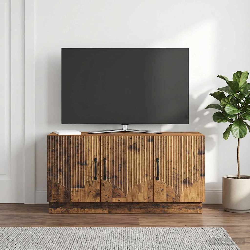 TV-Schränk Altholz 99 x 34,5 x 47 cm Holzwerkstoff
