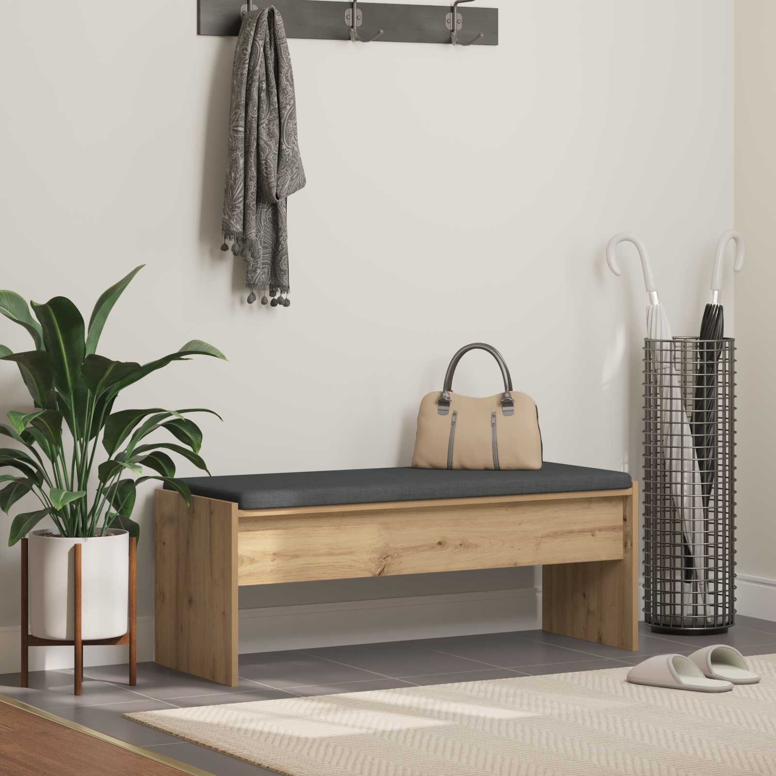 Flurbank Artisan-Eiche 103 x 38 x 40 cm