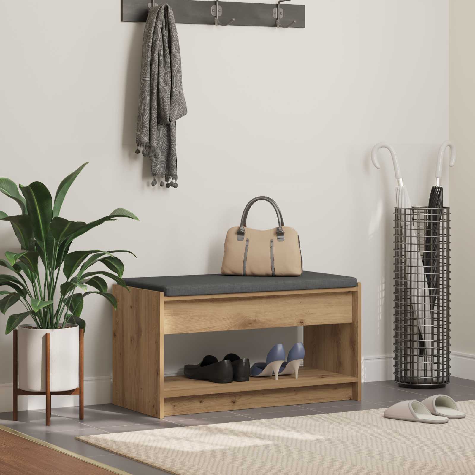 Flurbank Artisan-Eiche 83 x 38 x 45 cm