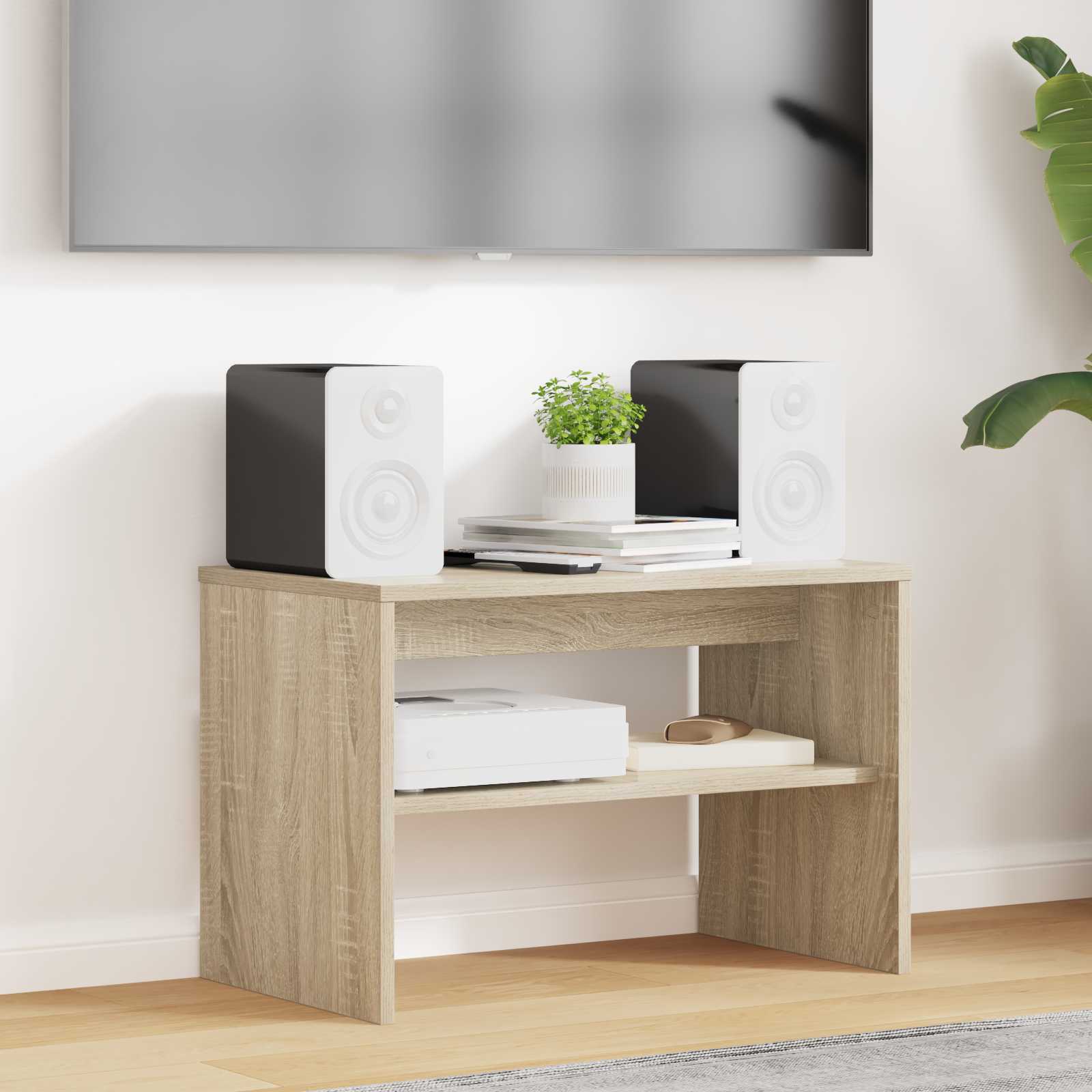 TV-Schränk 60 x 35 x 40 cm Sonoma-Eiche Holzwerkstoff