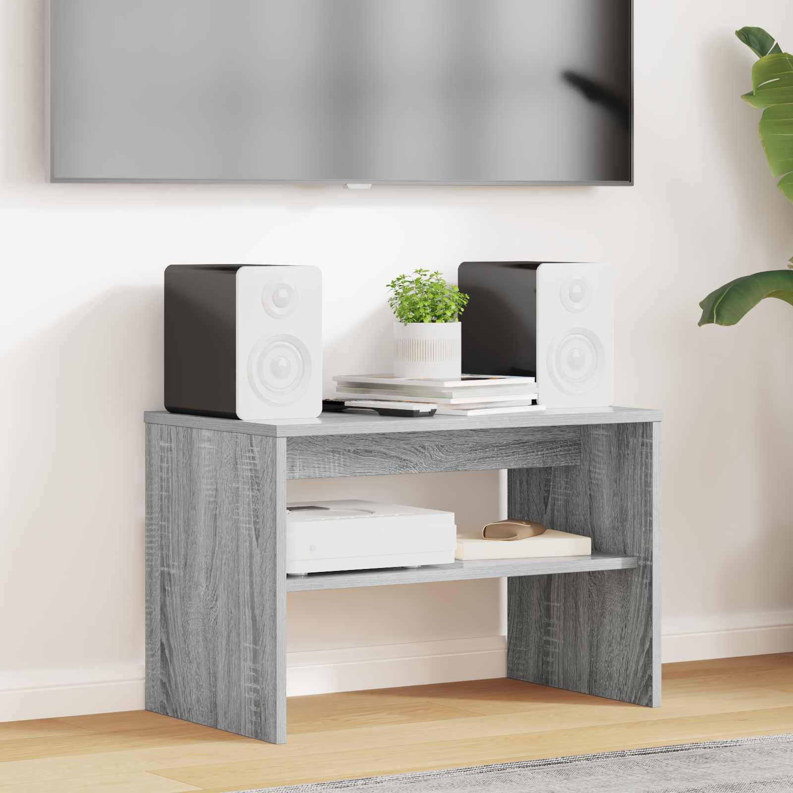 TV-Schränk 60 x 35 x 40 cm Graues Sonoma Holzwerkstoff