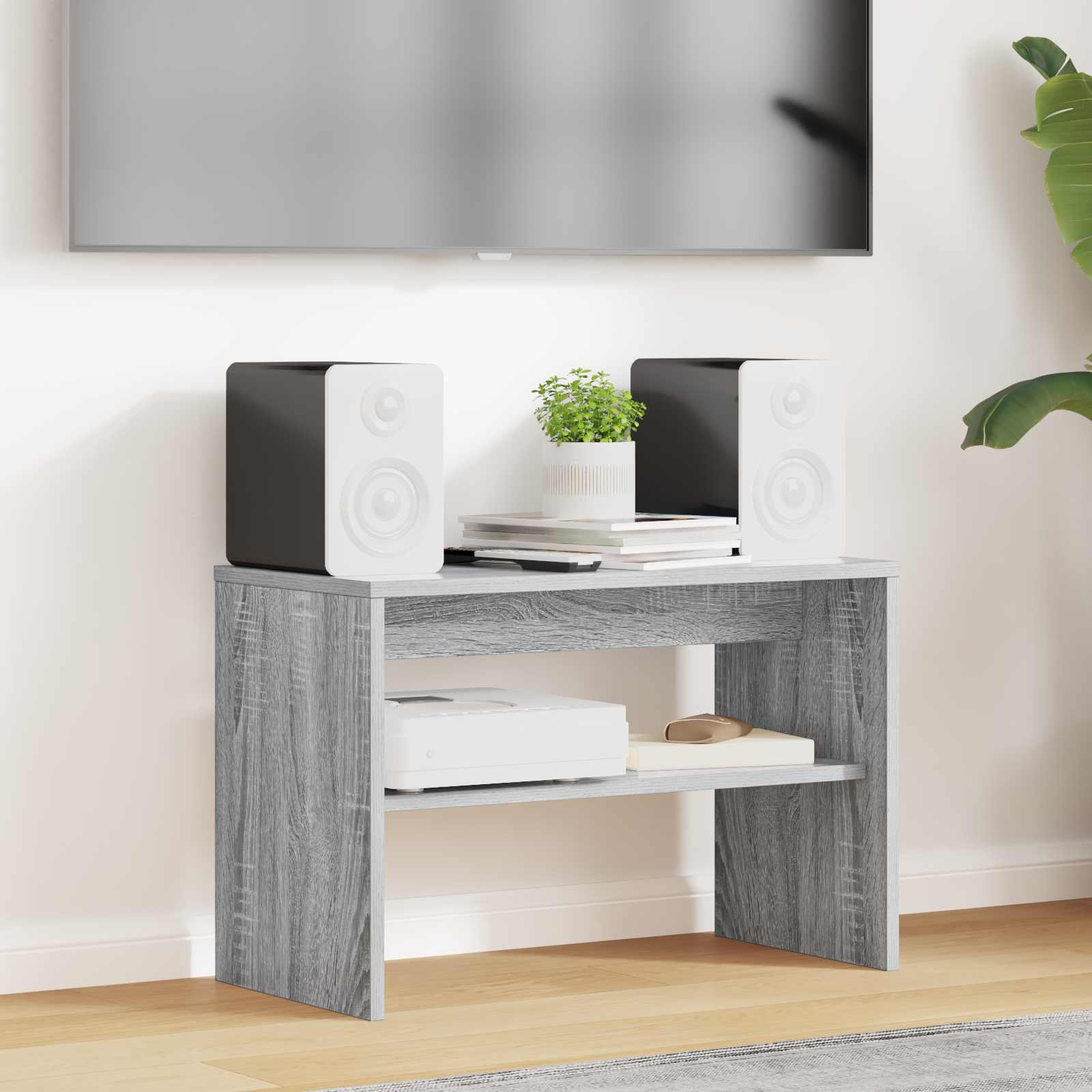 TV-Schränk 60 x 30 x 40 cm Graues Sonoma Holzwerkstoff