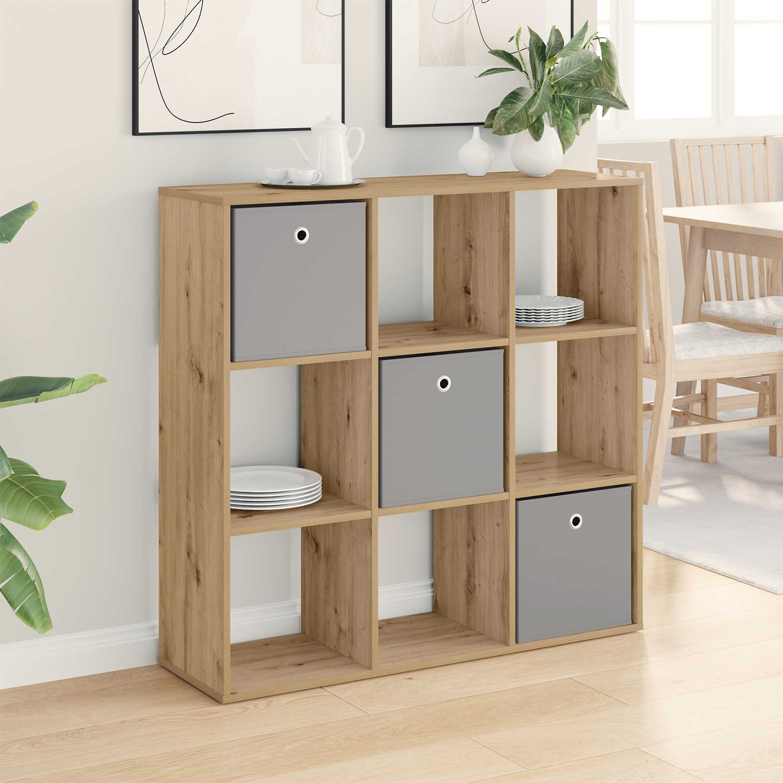 Sideboard Artisan-Eiche 102 x 31 x 99,5 cm
