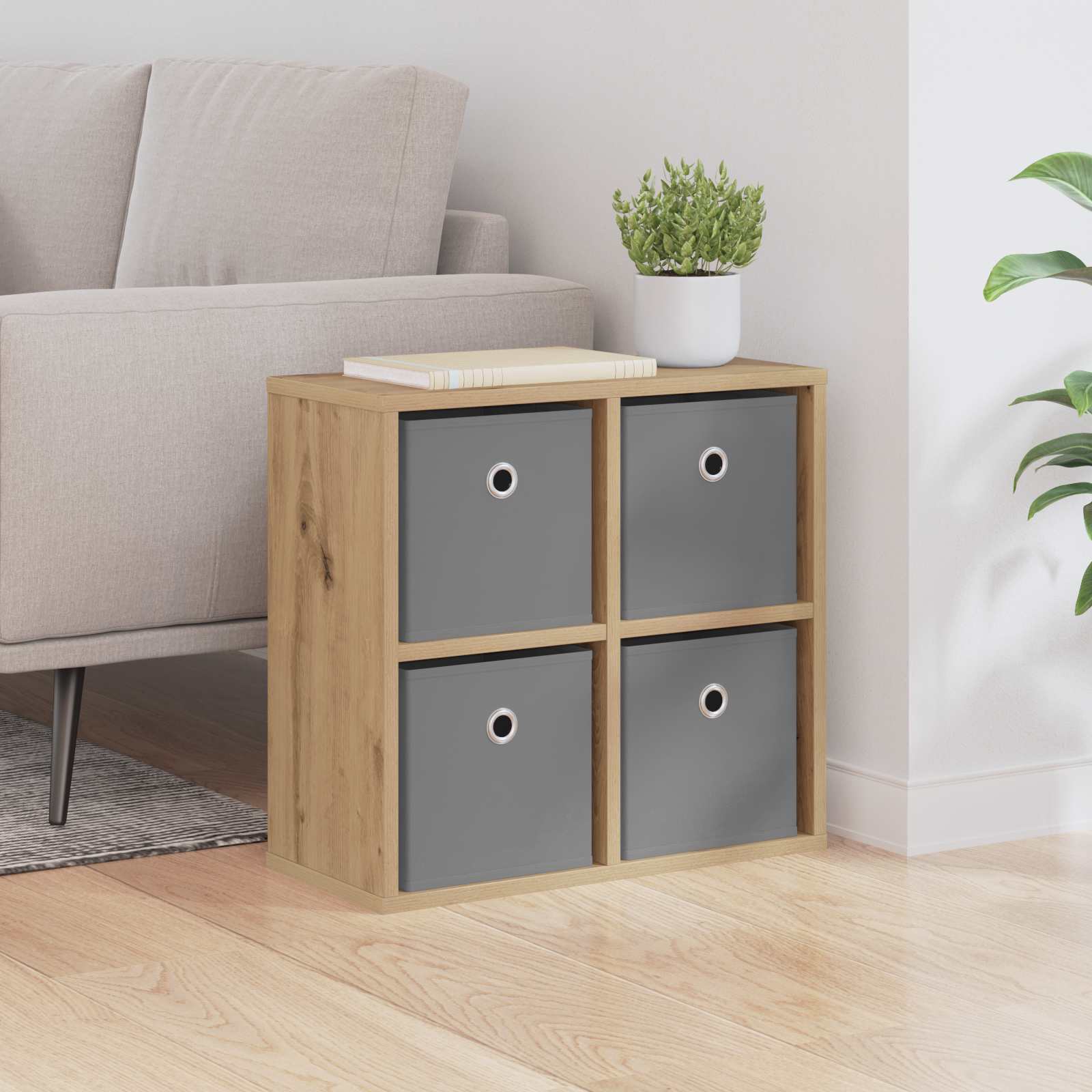 Sideboard Artisan-Eiche 49,5 x 22 x 47 cm