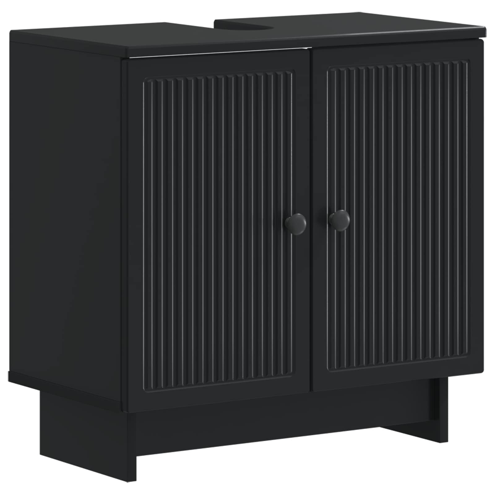 Waschbeckenschrank EDE Schwarz 59,5 x 31,5 x 59 cm