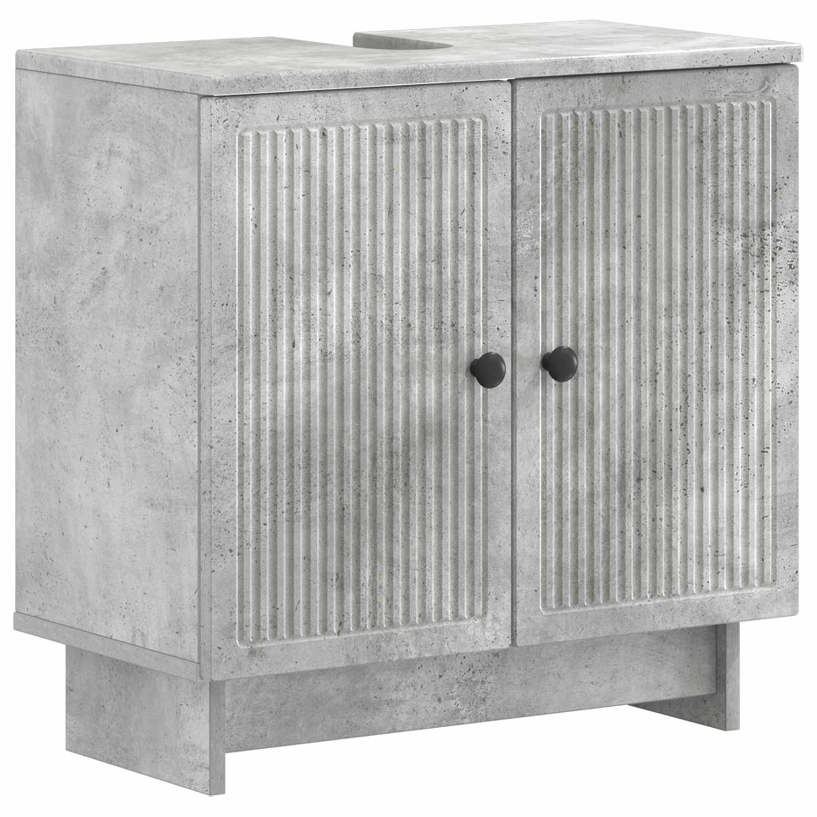 Waschbeckenschrank EDE Betongrau 59,5 x 31,5 x 59 cm