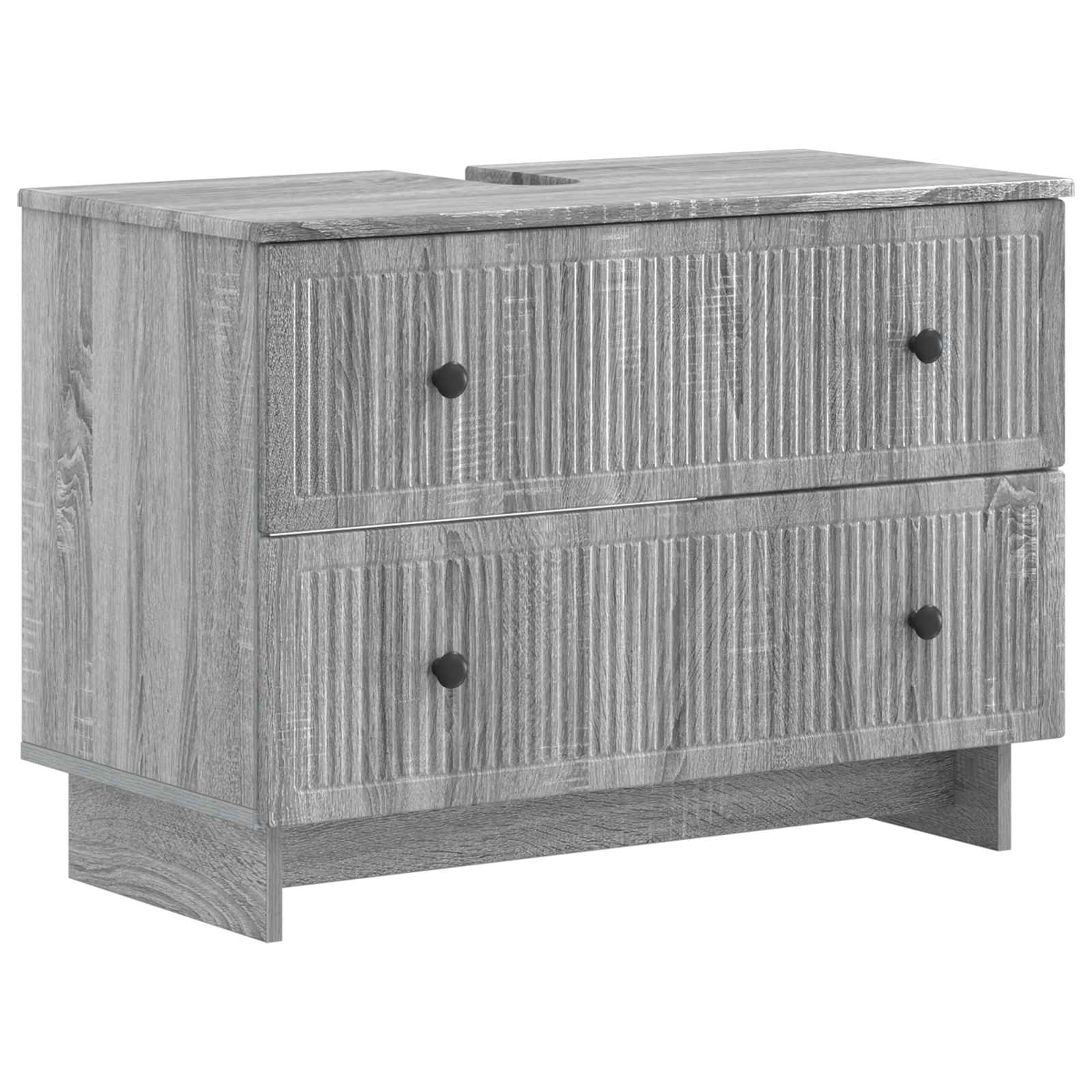 Waschbeckenschrank EDE Sonoma-Grau 82 x 41 x 59 cm