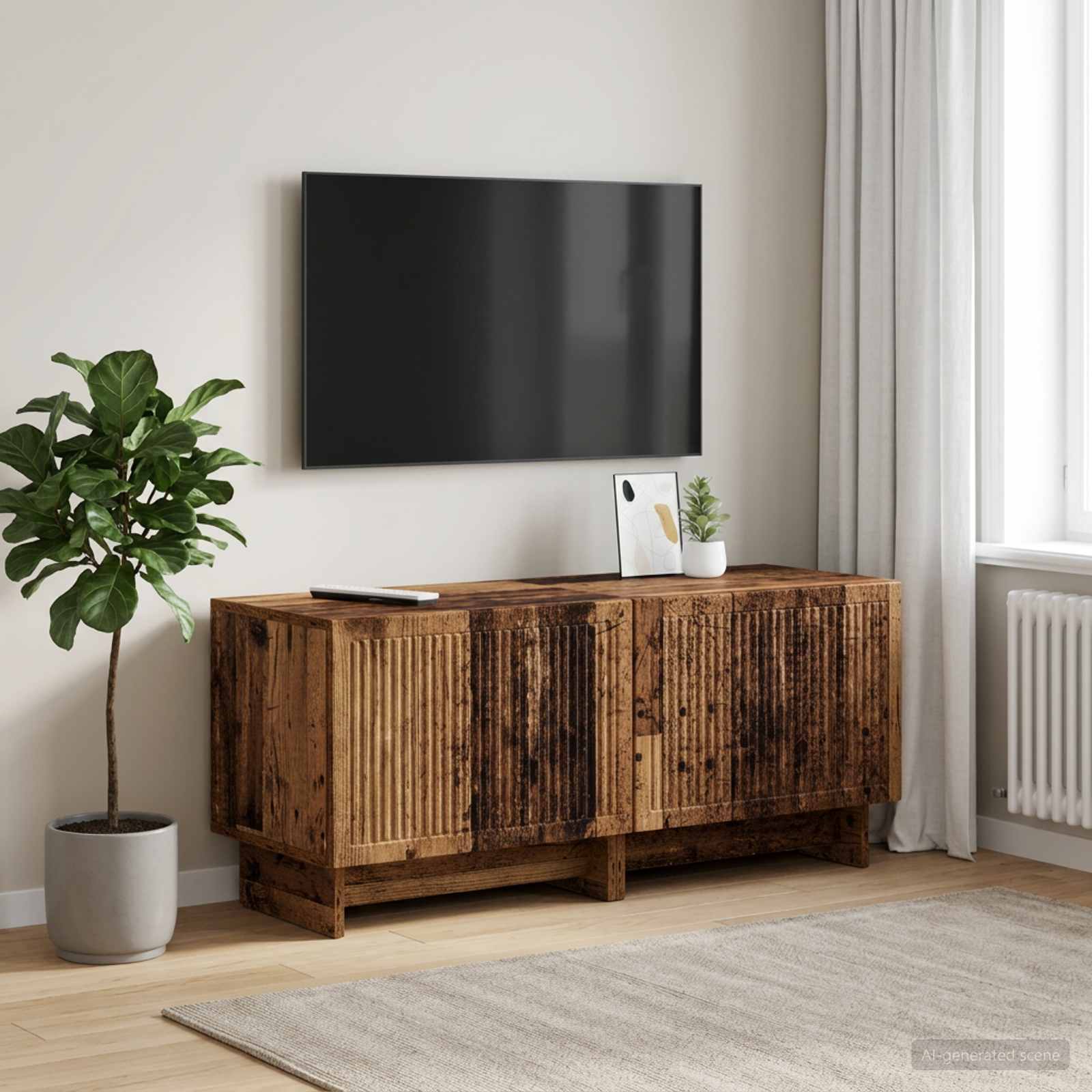 TV-Schrank Altholz Holzwerkstoff