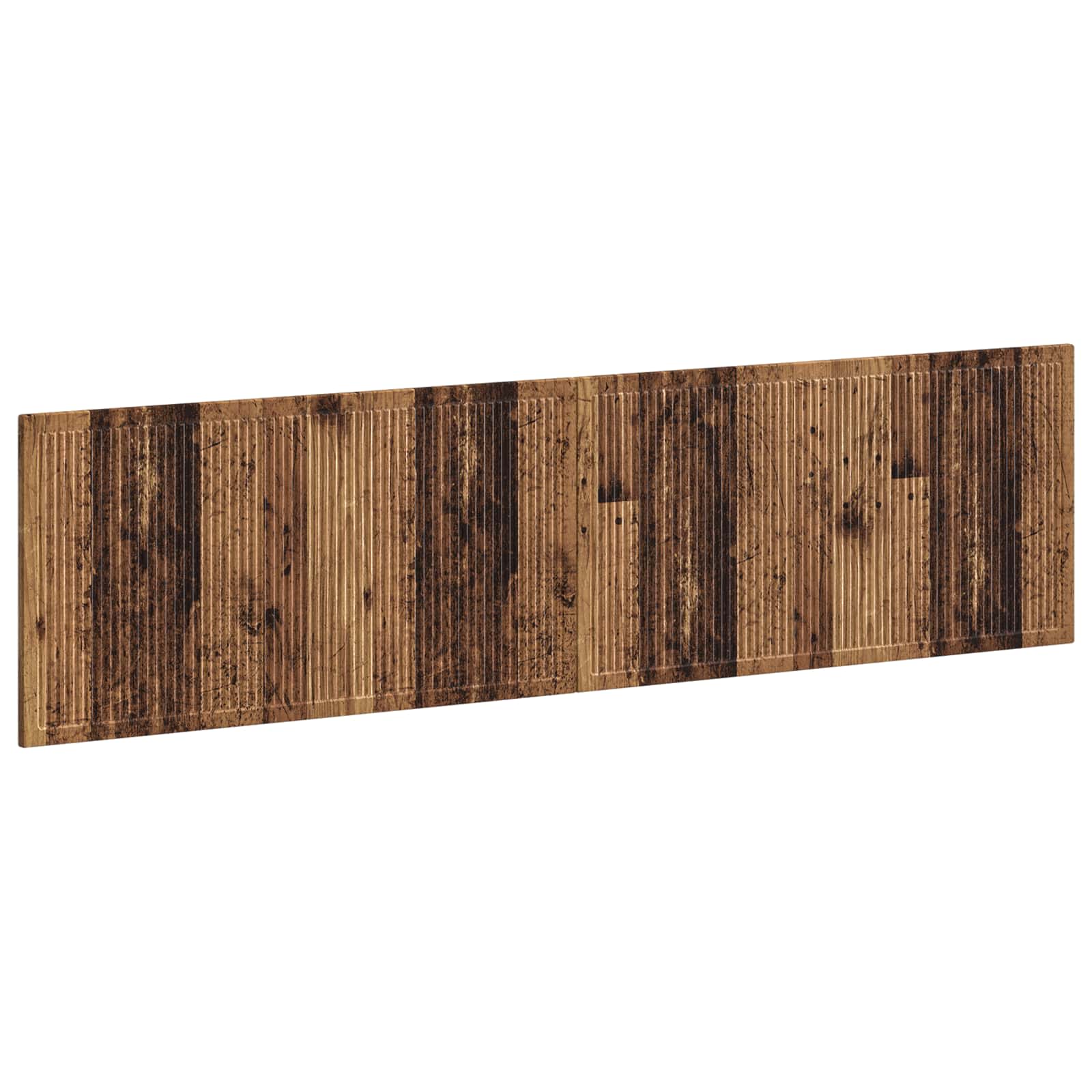 Wandmontiertes Kopfteil EDE Altholz Holzwerkstoff