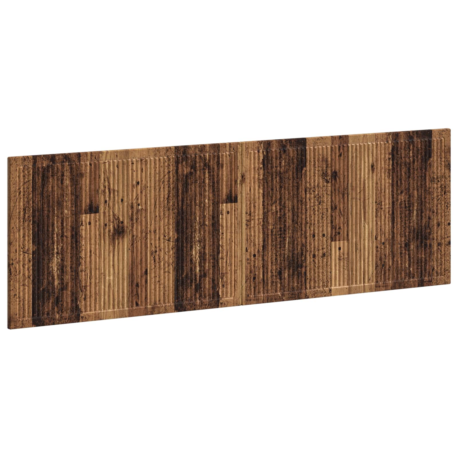 Wandmontiertes Kopfteil EDE Altholz Holzwerkstoff