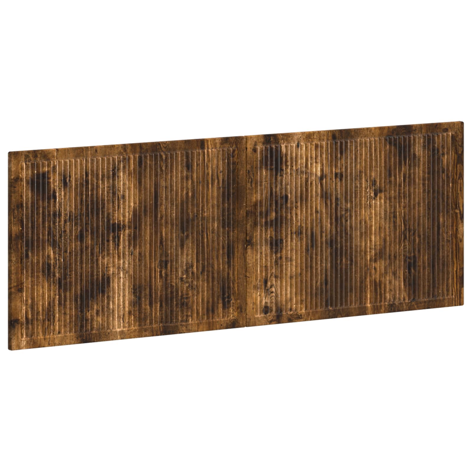 Wandmontiertes Kopfteil EDE Raucheiche Holzwerkstoff