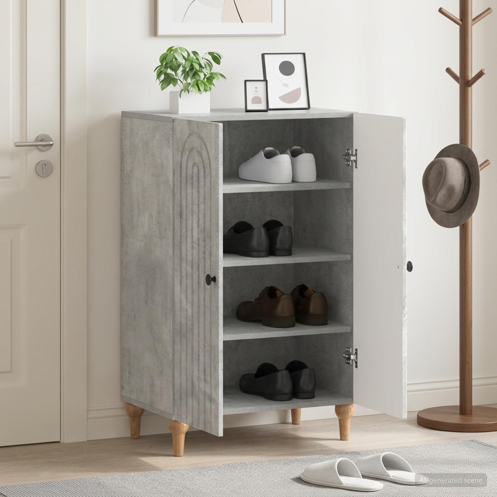 Schuhschrank ALKMAAR 59,5 x 39,5 x 90 cm Holzwerkstoff