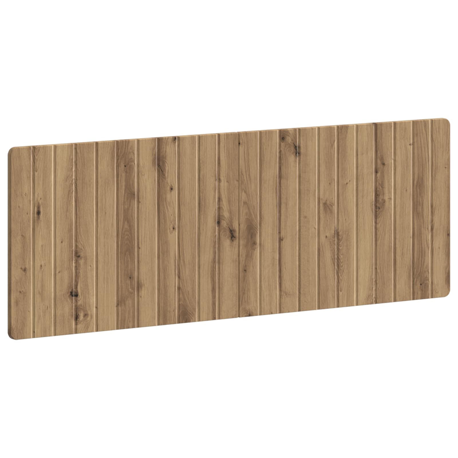 Wandmontiertes Kopfteil ZWOLLE Artisan-Eiche Holzwerkstoff