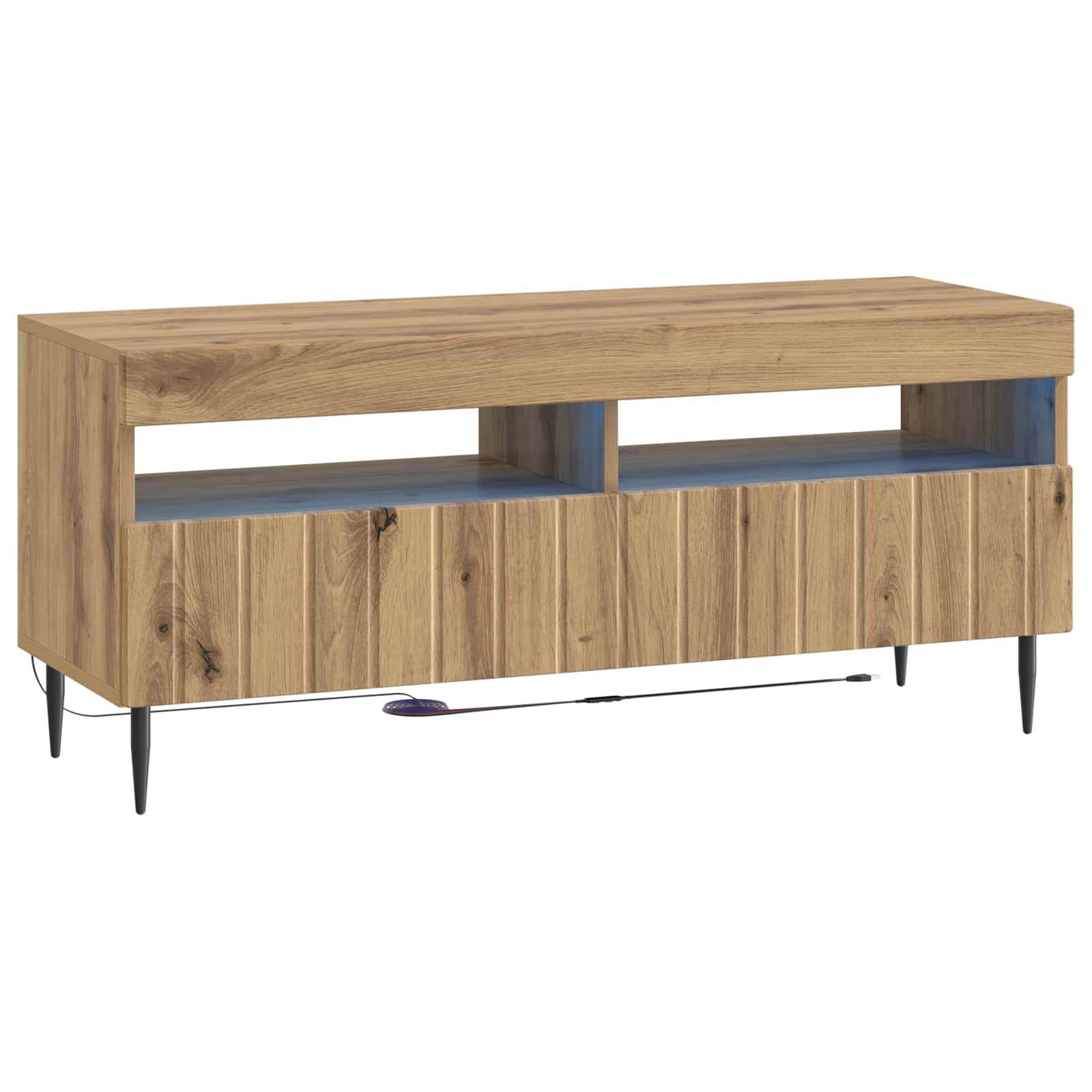 LED-TV-Schrank Artisan-Eiche Holzwerkstoff