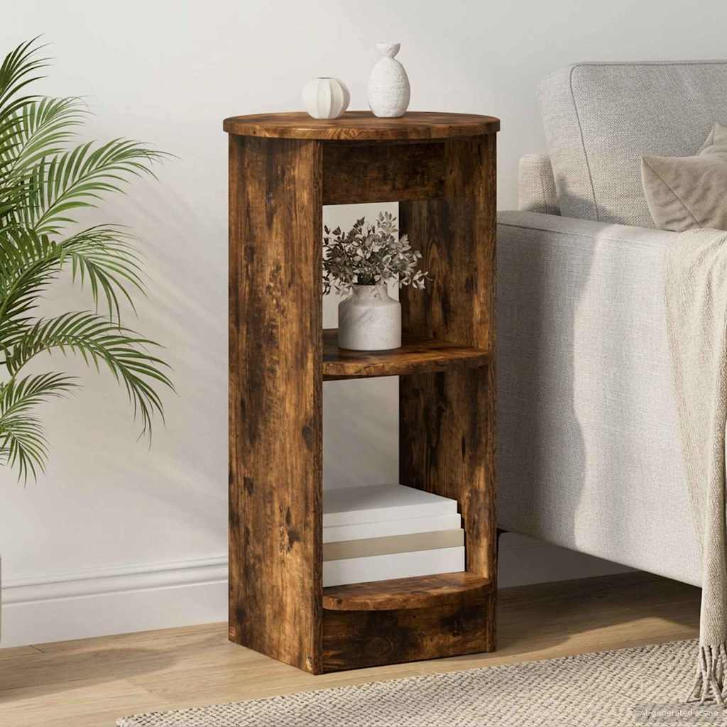 Seitenschrank Räuchereiche 40 x 40 x 75 cm Holzwerkstoff
