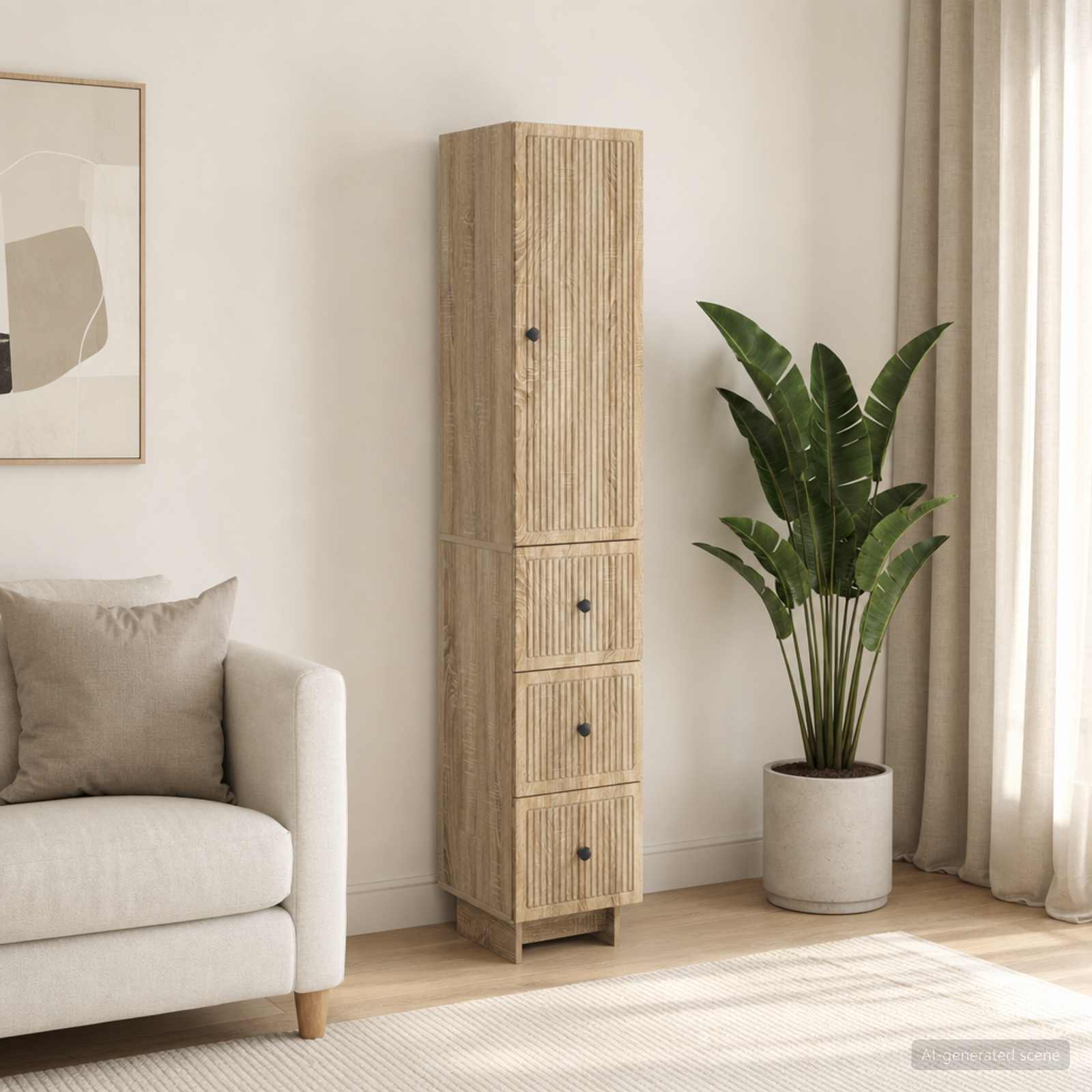 Schrankset 2 stk. Holzwerkstoff