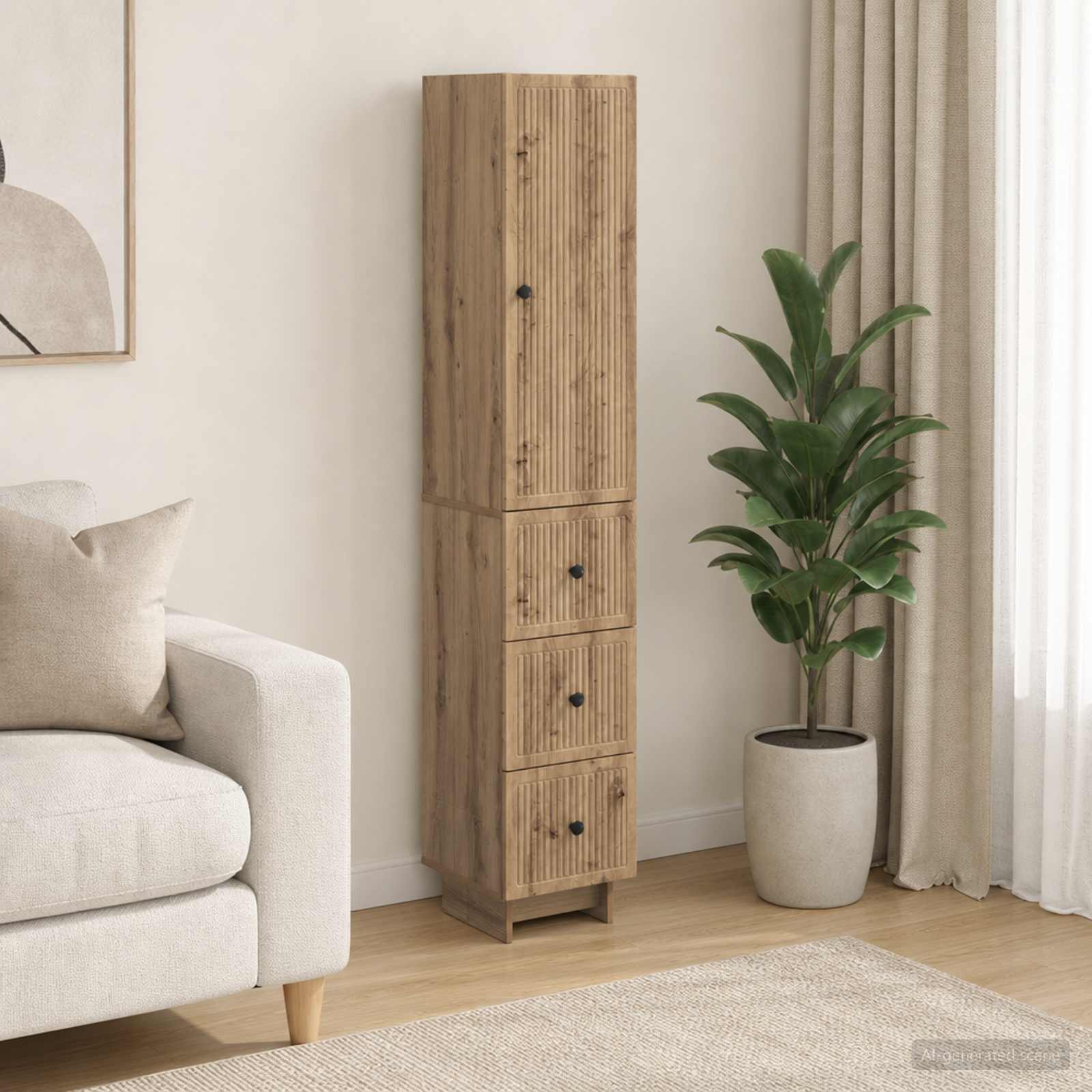 Schrankset 2 stk. Holzwerkstoff