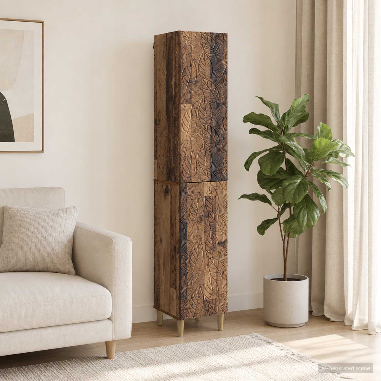 Schrankset 2 stk. Holzwerkstoff