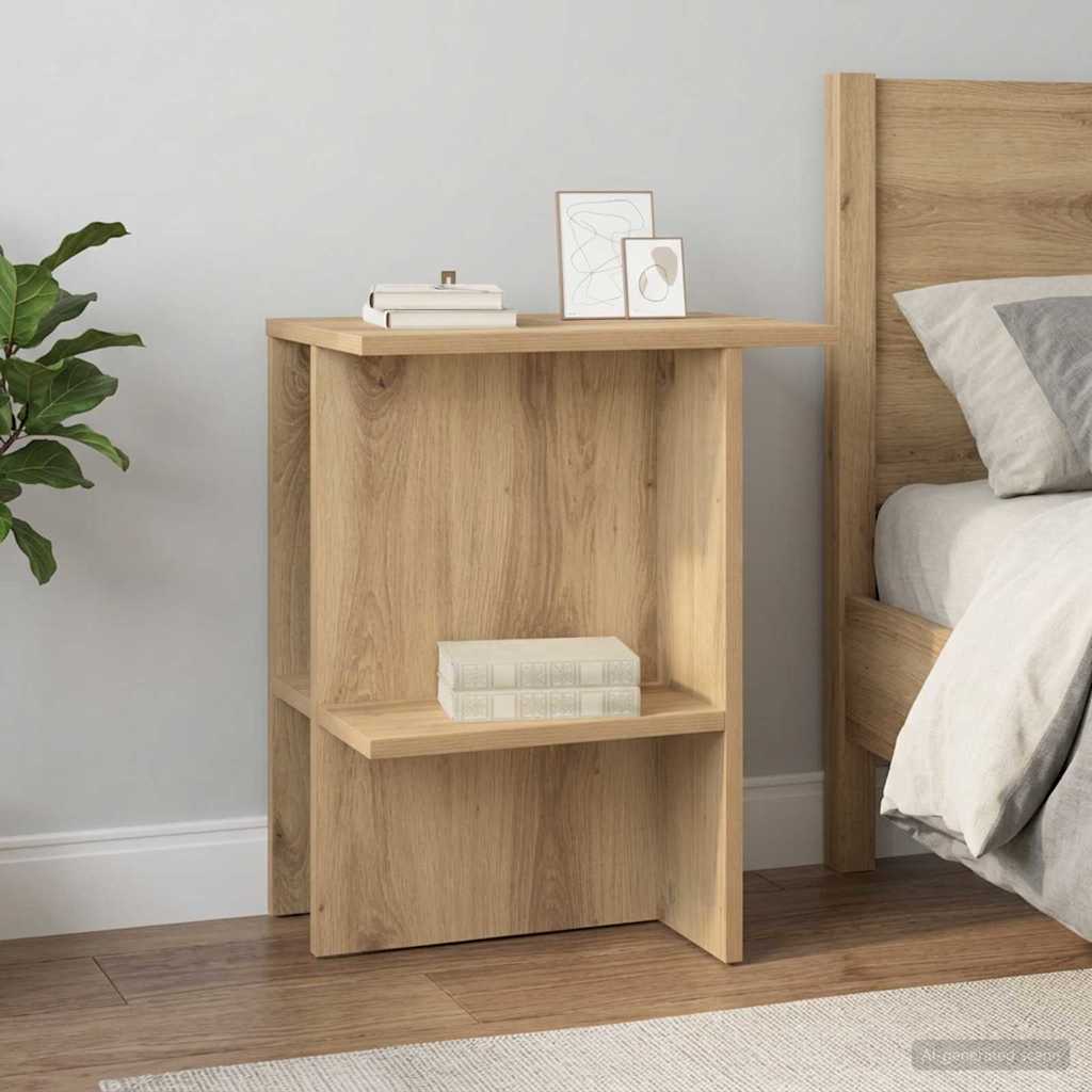 Couchtisch Artisan-Eiche 40 x 30 x 49 cm Holzwerkstoff