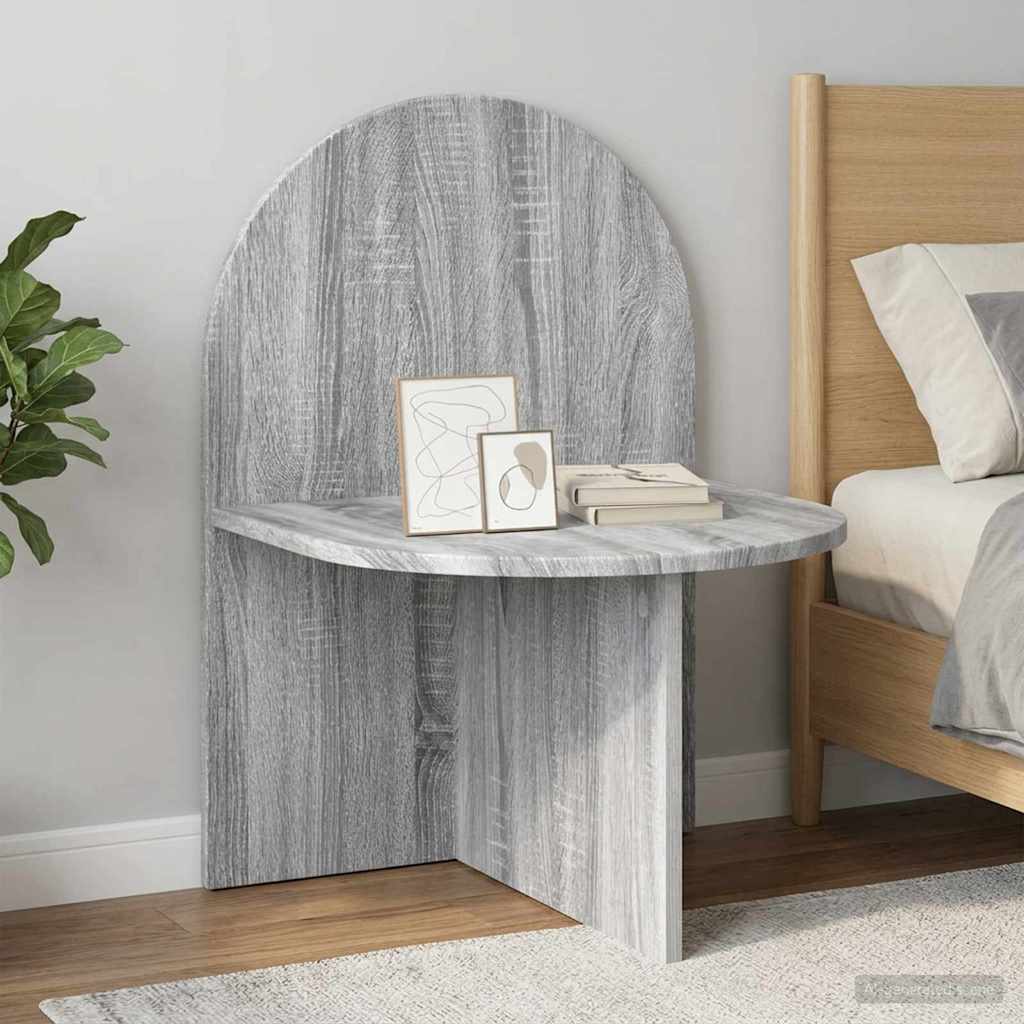 Nachttisch Graues Sonoma 48 x 49 x 65 cm Holzwerkstoff