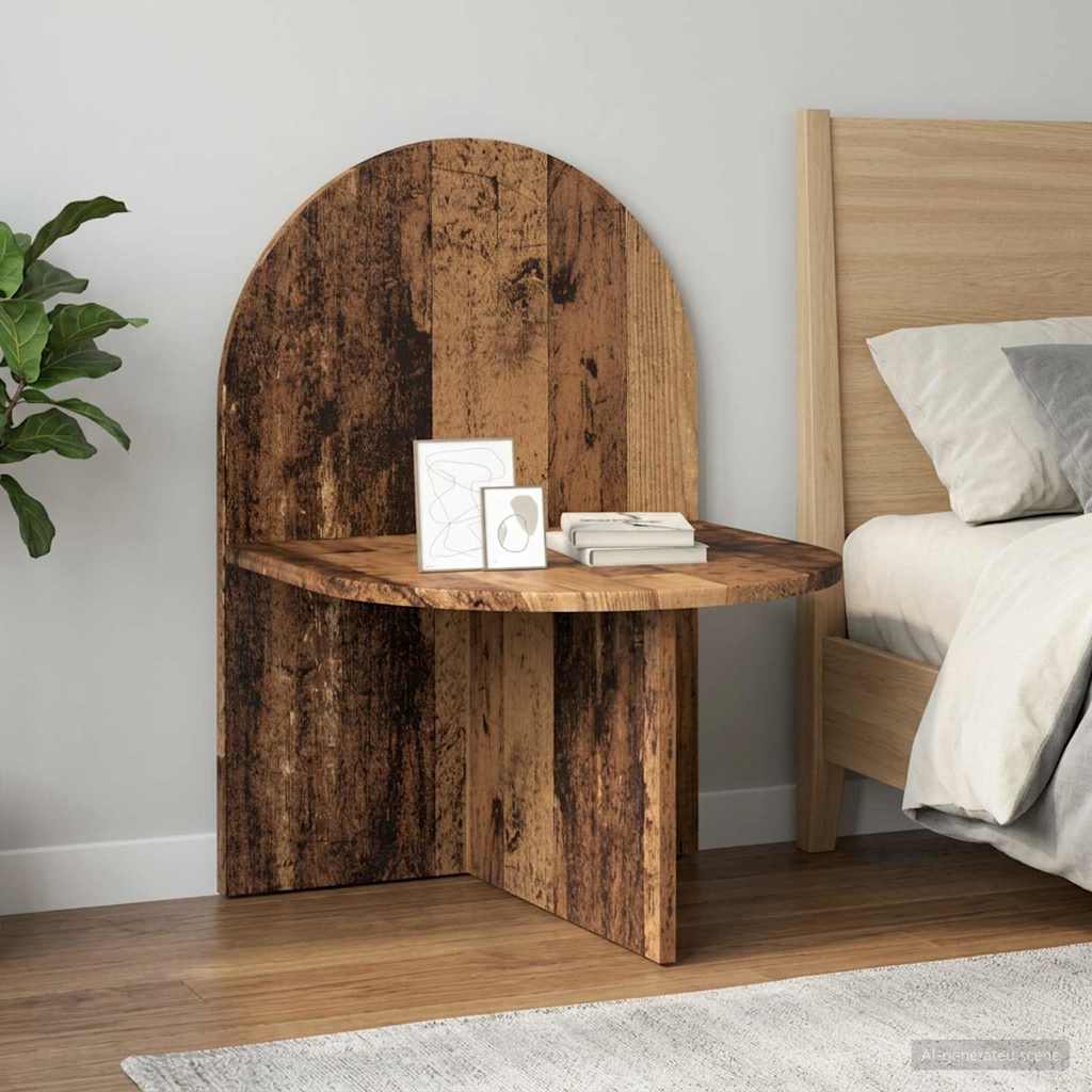 Nachttisch Altholz 48 x 49 x 65 cm Holzwerkstoff