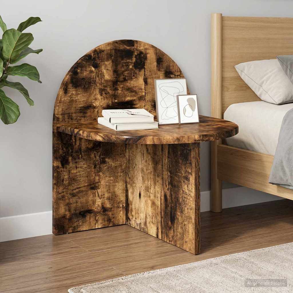 Nachttisch Geräucherte Eiche 40 x 35,5 x 45,5 cm Holzwerkstoff